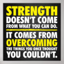 Search for strength motivation posters Gym