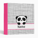 Search for panda binders Pink