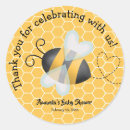 Search for bumble bee birthday stickers Thank you