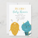 Search for baby monster invitations Cute