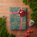Search for geeky gift wrap Green