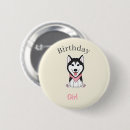 Search for huskies buttons Cute