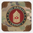 Search for sergeant stickers Marine first sergeant 3d