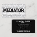 Recherche de médiators Médiation