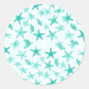 Search for round starfish stickers Marine