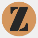 Recherche de z lettre autocollants Lettres