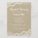 Recherche de toile jute invitations Moderne