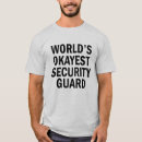 Recherche de garde de sécurité drôle tshirts Chemise