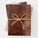 Search for faux leather wrapping paper Brown