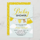 Search for yellow baby girl shower invitations It's a girl