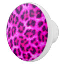 Search for animal print knobs and pulls Pink
