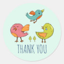 Search for whimsical bird stickers Thank you
