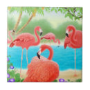 Recherche de oiseaux tropicaux carreaux Flamants