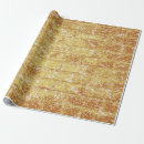 Search for brick pattern wrapping paper Gold
