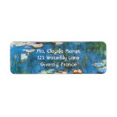 Search for claude monet return address labels Flowers