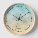 Search for aqua clocks Teal blue