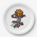 Search for cute monsters plates trick or treat