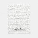 Search for writing blankets Typography