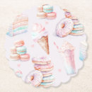 Recherche de macarons dessous de verres Pastel