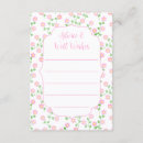 Search for bridal shower advice cards Pink