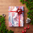 Search for cosmic wrapping paper Moon