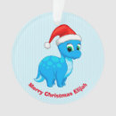 Search for dinosaur with santa ornaments Funny