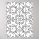 Recherche de griffonnage de motif art Mandala
