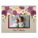 Recherche de fleur calendriers Personnalisation
