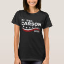 Recherche de ben carson tshirts Campagne