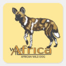Search for african wild dogs stickers Wildlife