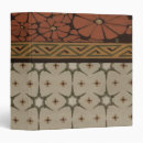 Search for decorated binders Textile