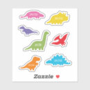 Search for dinosaur silhouette stickers Cute
