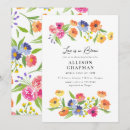 Search for bright flowers invitations Modern