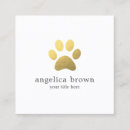 Search for foil print business cards Dog walker