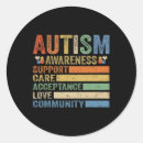 Search for autism support stickers Mom
