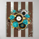 Search for clock posters Steampunk