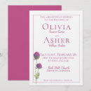 Search for thistle invitations Purple