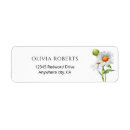 Search for with daisies return address labels Rustic