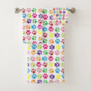 Search for paw print bath towels Cute