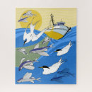 Search for sea birds puzzles Ocean