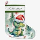 Search for t rex christmas stockings Prehistoric