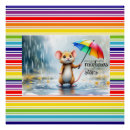 Search for cute mouse posters Rainbow