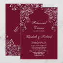 Search for silver rehearsal dinner invitations Classic
