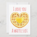 Search for waffle love postcards Cute