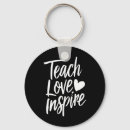 Search for teachings keychains Teach love inspire