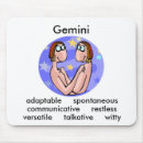 Recherche de gemini tapis souris Jumeaux