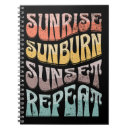 Search for sunrise sunset notebooks Vintage