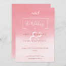 Search for gradient wedding invitations Pink