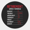 Recherche de horaire autocollants Retraite