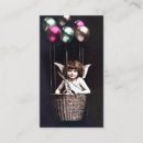 Search for imaginative business cards Balloon flight